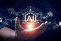 Ilustrasi persaingan teknologi AI