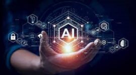 Ilustrasi persaingan teknologi AI