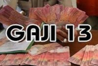 Ilustrasi gaji ke 13 asn dan pensiunan