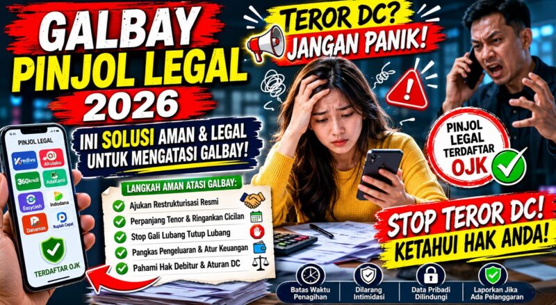 Ilustrasi solusi galbay Pinjol Legal