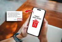 Ilustrasi cara hapus data pinjol