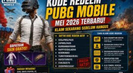 Kode Redeem PUBG Mei 2026