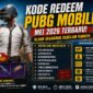 Kode Redeem PUBG Mei 2026