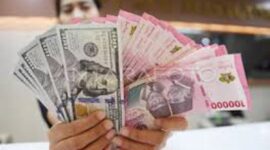 Nilai tukar rupiah terhadap dolar