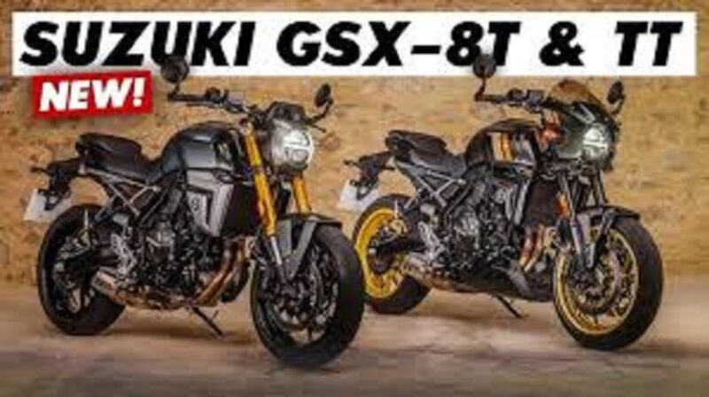 Tampilan Suzuki GSX-8T dan GSX-8TT