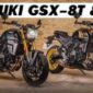Tampilan Suzuki GSX-8T dan GSX-8TT