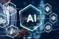 Ilustrasi teknologi AI ubah dunia kerja