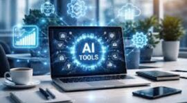 Ilystrasi teknologi AI terbaik buat kerja