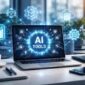 Ilystrasi teknologi AI terbaik buat kerja