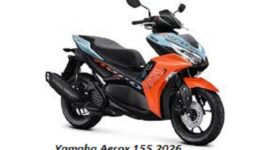 Tampilan Yamaha Aerox 155 2026
