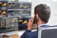 Ilustrasi cara kerja Broker saham