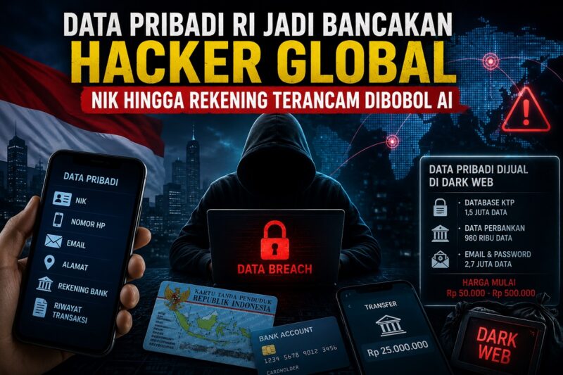 Data pribadi warga Indonesia jadi bancakan Hacker