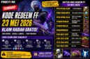 Kode redeem FF terbaru