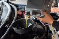 Cara ganti oli mobil yang benar