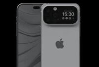 Penampakan iPhone 18 Pro Max 2026
