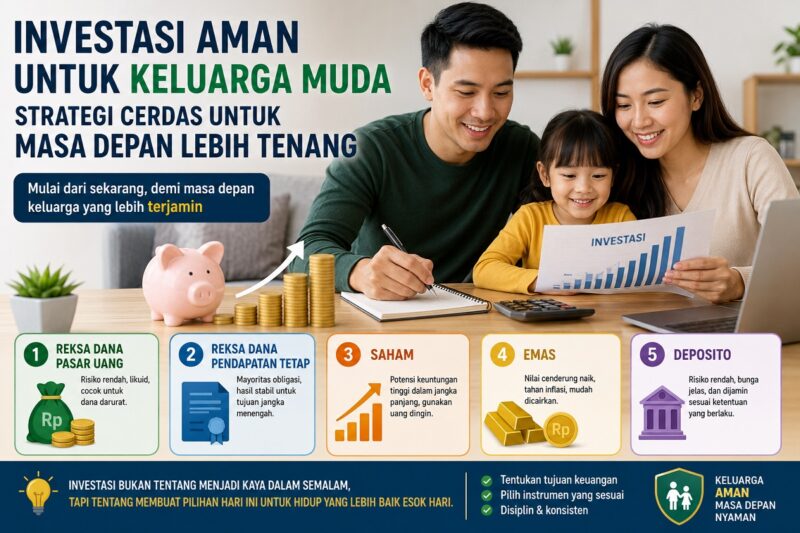 Investasi aman untuk keluarga muda