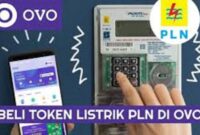 Cara bayar listrik pakai OVO
