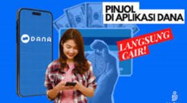 Ilustrasi pinjol cair ke DANA