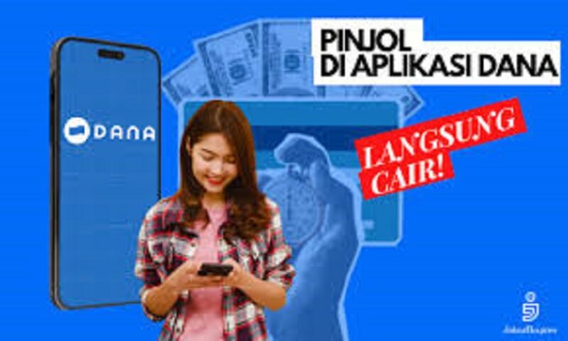 Ilustrasi pinjol cair ke DANA