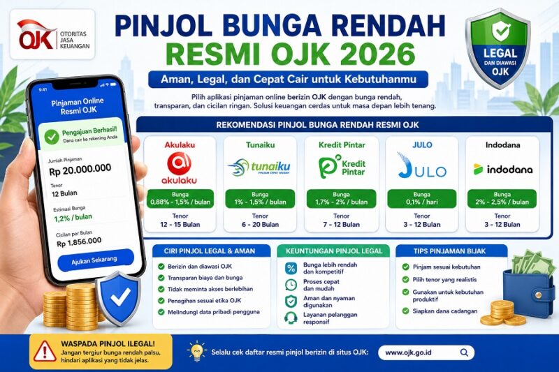 Pinjol bunga rendah