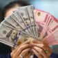 Ilustrasi nilai tukar rupiah terhadap dolar