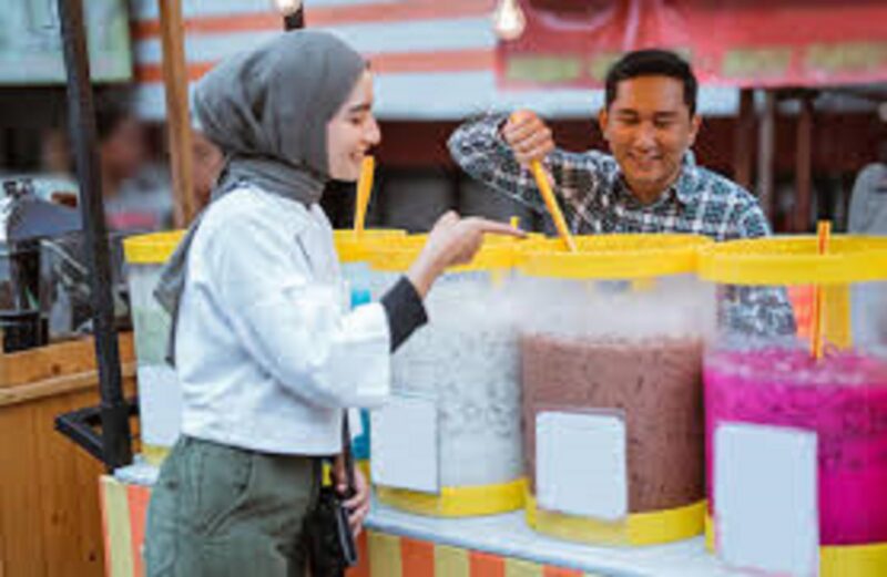 Ilustrasi usaha kecil yang menjanjikan keuntungan besar