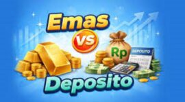 Investasi emas vs deposito