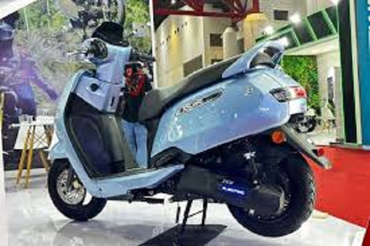 Tampilan TVS iQube S