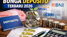 Bunga Deposito BRI terbaru