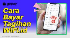 Cara bayar WIFI pakai GOPAY