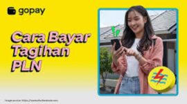 Ilustrasi cara bayar listrik dengan GOPAY