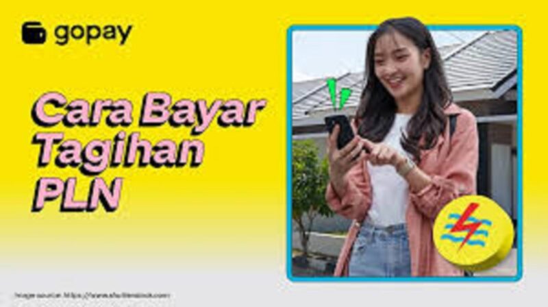 Ilustrasi cara bayar listrik dengan GOPAY