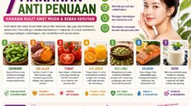 7 Makanan yang dipercaya bisa bikin awet muda