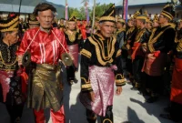 Mengenal Kenduri Sko, Upacara Adat Kerinci untuk Jaga Warisan Leluhur.(foto: KOMPAS.id)