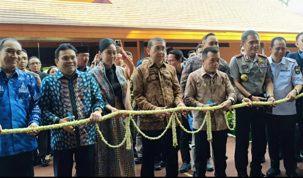 Menteri Kebudayaan Republik Indonesia Fadli Zon : Resmikan Museum Sriwijaya Dharmakirti di Kompleks Percandian Muaro Jambi(Foto: pariwarajambi)