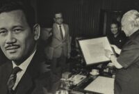 BM Diah wartawan, pendiri Harian Merdeka perna menyimpan Teks Proklamasi Asli Tulisan Tangan Soekarno Selama 47 Tahun(Foto: Halo muspeners)