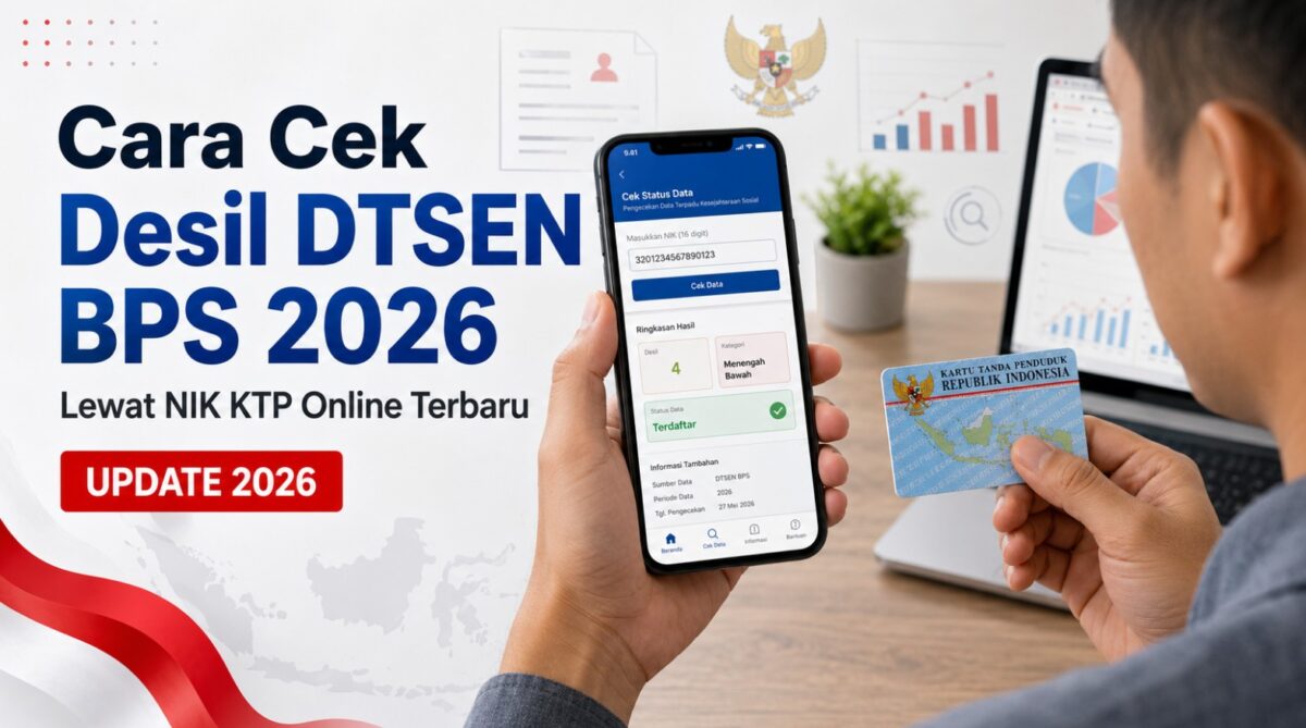 Cara Ubah Desil DTKS Secara Online (Foto: Itera Blog)