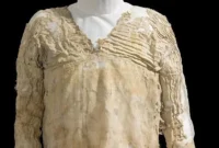 Gaun Tarkhan sebagai pakaian jahit.tertuaUFoto:ABC.El Vestido Tarkhan)
