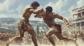 Gulat, Olahraga Tertua di Dunia  Usianya  Lebih dari 15.000 Tahun(Foto:Indozone)
