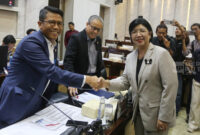 Destry Damayanti Resmi Ditetapkan DPR Sebagai Gubernur BI Periode 2026-2031( Foto: Merah putih)