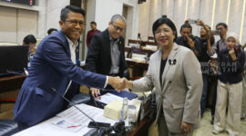 Destry Damayanti Resmi Ditetapkan DPR Sebagai Gubernur BI Periode 2026-2031( Foto: Merah putih)