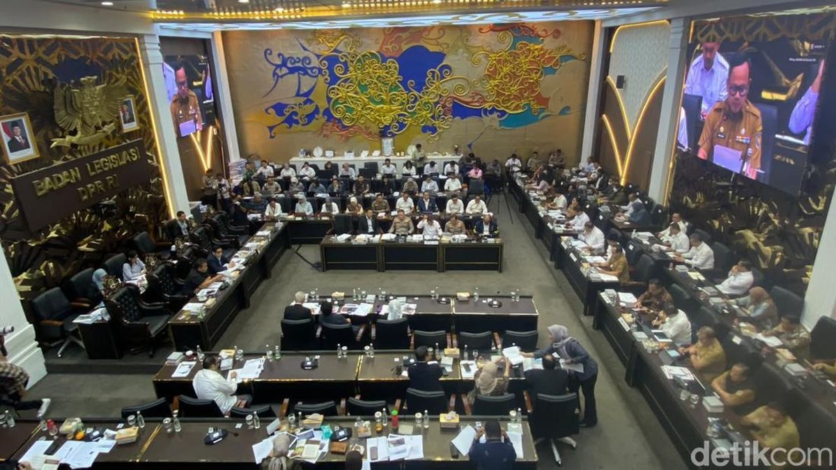 BALEG DPR RI MARATHON RDPU RUU REFORMA AGRARIA (Foto:detik News )