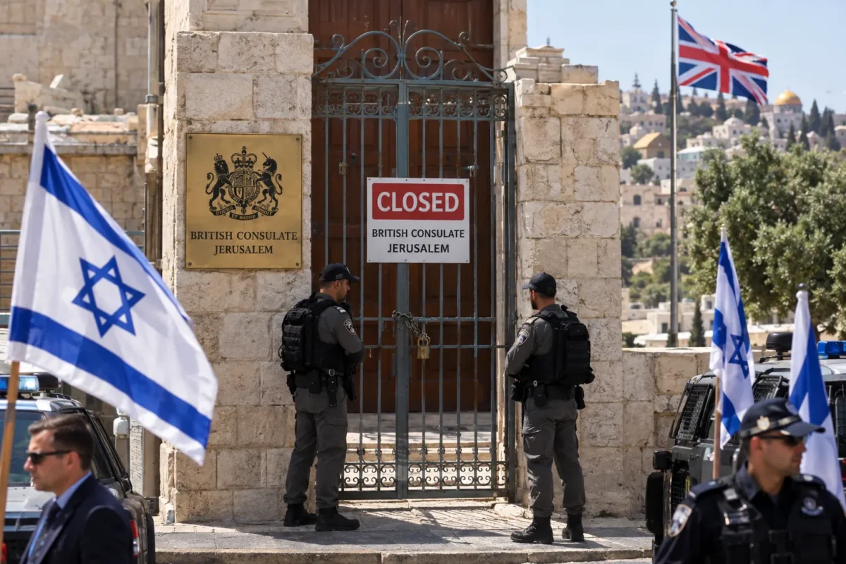 Inggris Jatuhkan Sanksi ke Israel, Tel Aviv Meradang dan Tutup Konsulat di Yerusalem Timur
(Foto: salam-online
/AI)