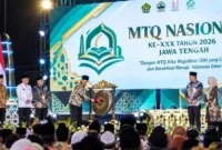 MTQ Nasional 2026 Resmi Dibuka di Jawa Tengah, Wujudkan SDM Cerdas dan Berakhlak
(Foto: Muhammad Iqbal Al Fardi/detik/AI)