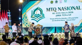 MTQ Nasional 2026 Resmi Dibuka di Jawa Tengah, Wujudkan SDM Cerdas dan Berakhlak
(Foto: Muhammad Iqbal Al Fardi/detik/AI)