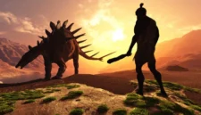 DINOSAURUS DAN MANUSIA(Foto:DepositPhotos)