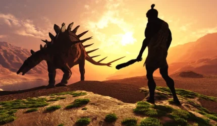 Manusia dan dinosaurus non-unggas.