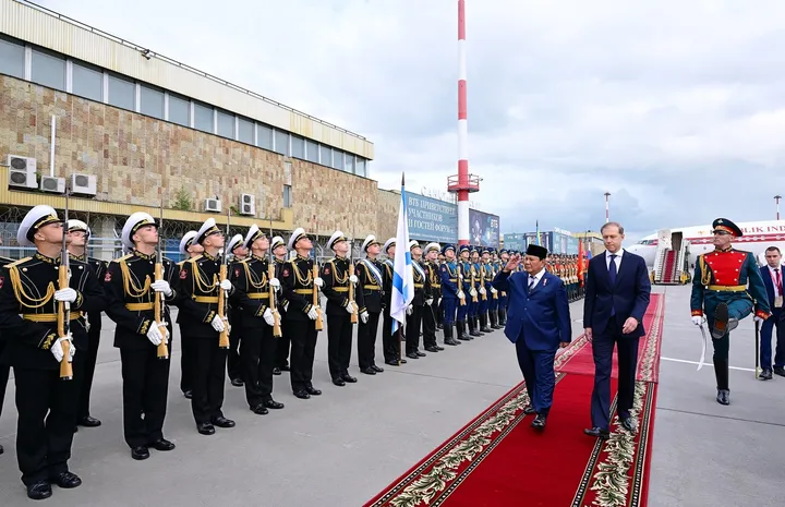 Presiden Prabowo Hadiri Eastern Economic Forum ke-11 di Rusia, ( Foto: Kompas)