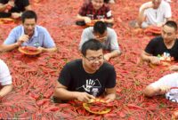 Festival Cabai Merah Goesan 2026 Resmi Dibuka, Ribuan Wisatawan Padati Korea Selatan (Foto:Tribunnews)