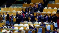 HEBOH! AKSI WALK OUT MASSAL TERJADI DI SIDANG MAJELIS PBB KE-80 SAAT NETANYAHU PIDATO(Foto:CNN Indonesia)